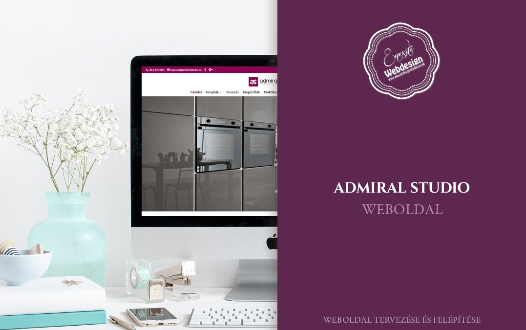 Admiral Studio weboldal